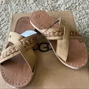 UGG☆Women's Lexia 婦人向け レクシア サンダル 2色【UK発】 UGG | Shoes | Ugg Lexia Leather Criss Cross Sandalsnwt
